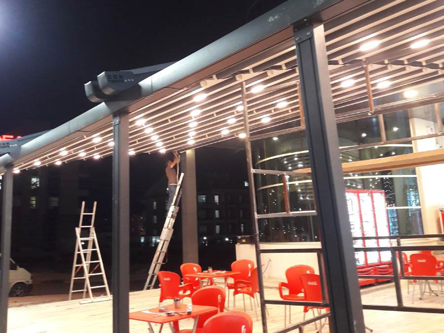 DGN Van rayli pergola tente sistemleri, Diyarbakır tente fiyatları,konya pergole tente