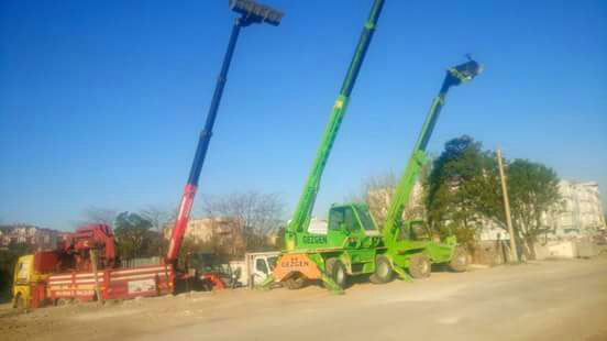 GEZGEN; Çanakkale kiralık telehandler,Çanakkale oto araç kurtarma,araç çekme,vinç kiralama